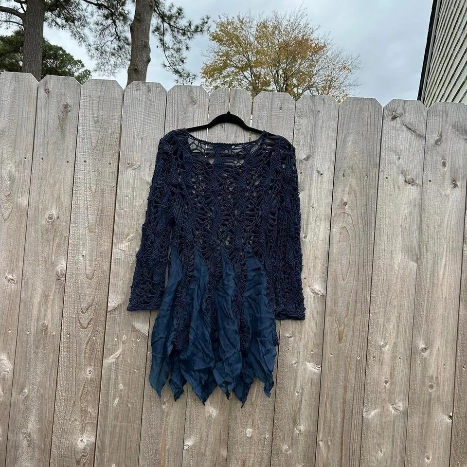 Monroe & main crochet‎ fairy dress size small Jellyfish whimsy - Image 7