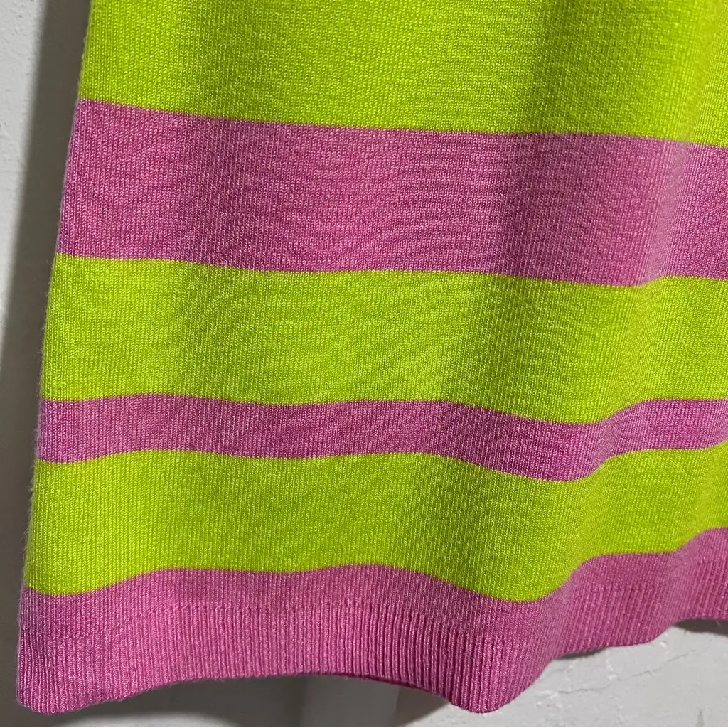 Victor Glemaud x Target Striped Midi Sweater Skirt and Tank top set S :Box OW2: Green - Image 9