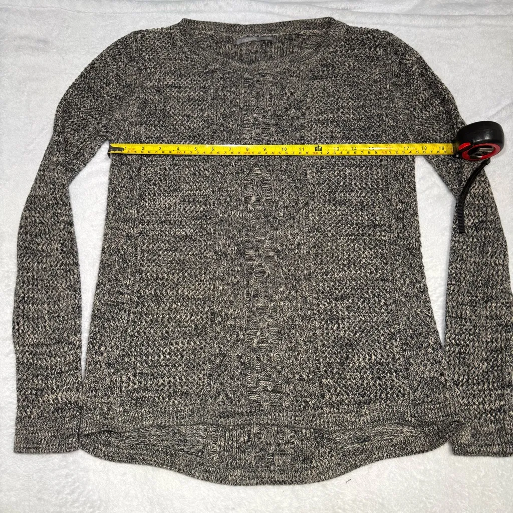 Rubbish Rubish Cable Knit Sweater Gray Size Small Long Sleeve Pullover - Image 7