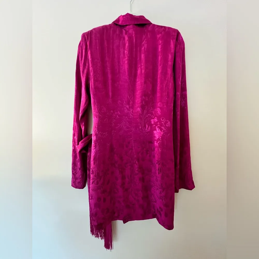NWT House of Harlow x REVOLVE Milani Mini Dress in Deep Fuchsia, size S Purple - Image 7