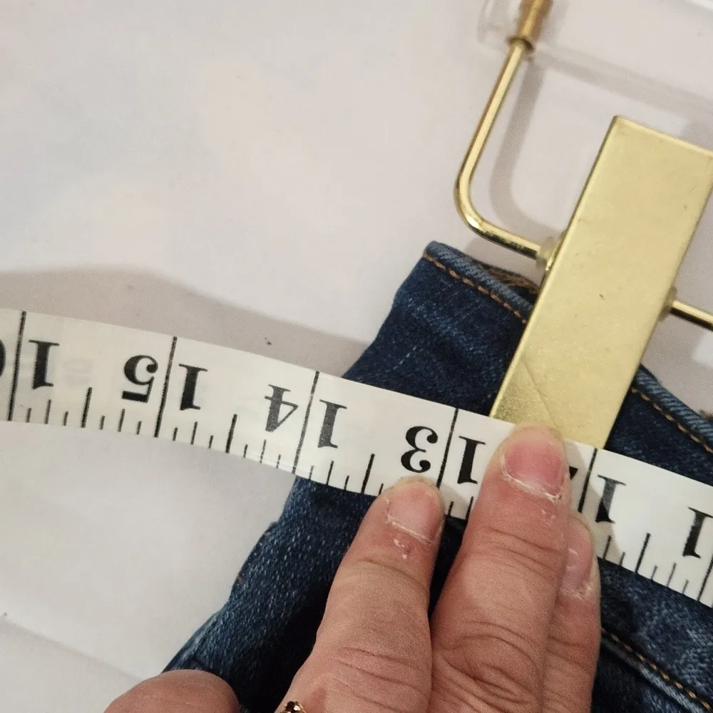 DL1961 Florence Instasculpt Distressed Raw Hem Ripped Skinny Jeans 25 - Image 4