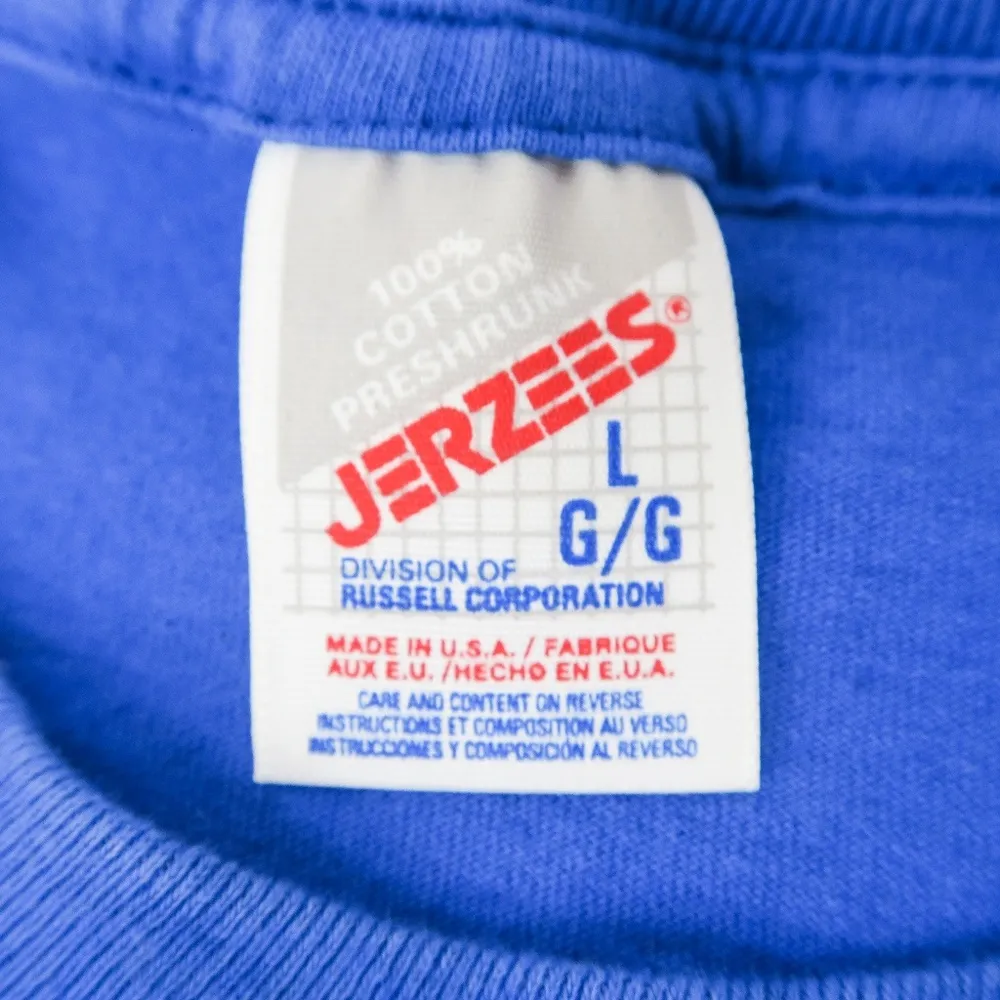 Vintage 90s Jerzees Western Blessings Angel Shirt - Image 8