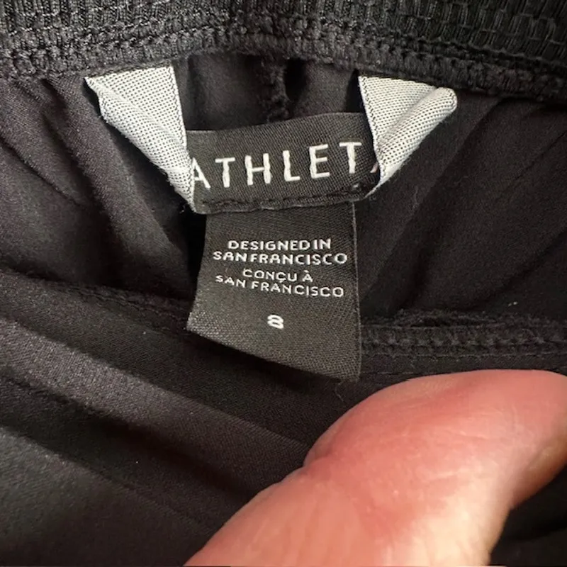 Athleta Brooklyn Mid-Rise Ankle Pant Size: 8 Color: Black - Image 9