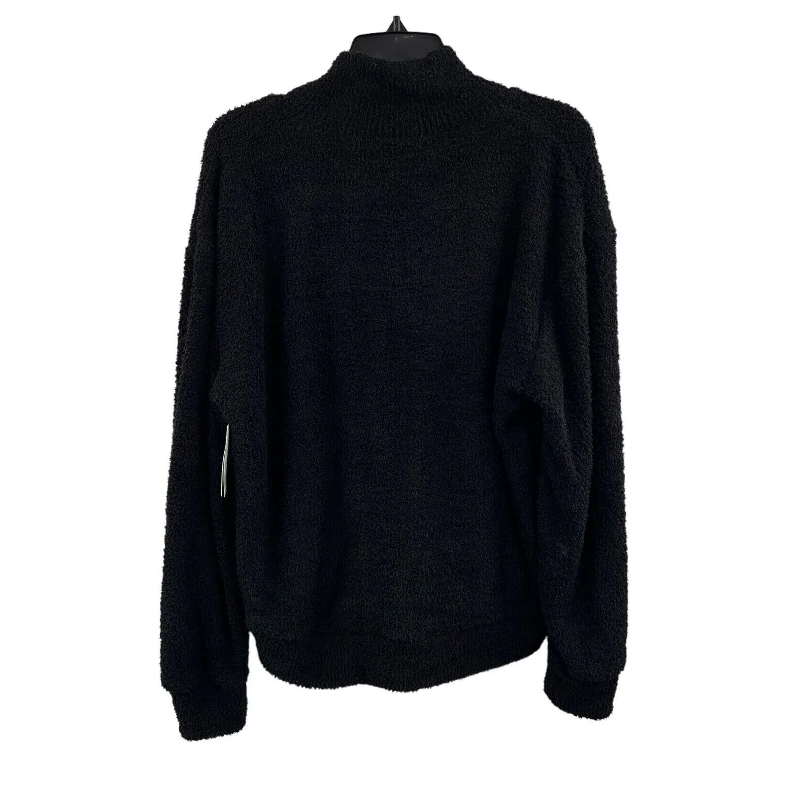 Honeydew Black Sweater Comfort Queen Quarter Zip Pullover‎ Size Medium New - Image 5