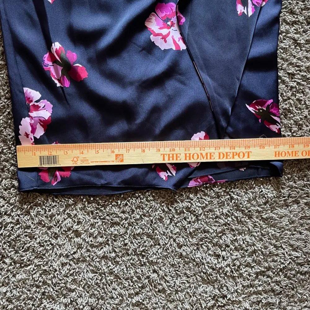 NWT Joie Alphina Front Drape Skirt Sz 4 Floral Midi Skirt 18-4-003677-SK00746 - Image 11