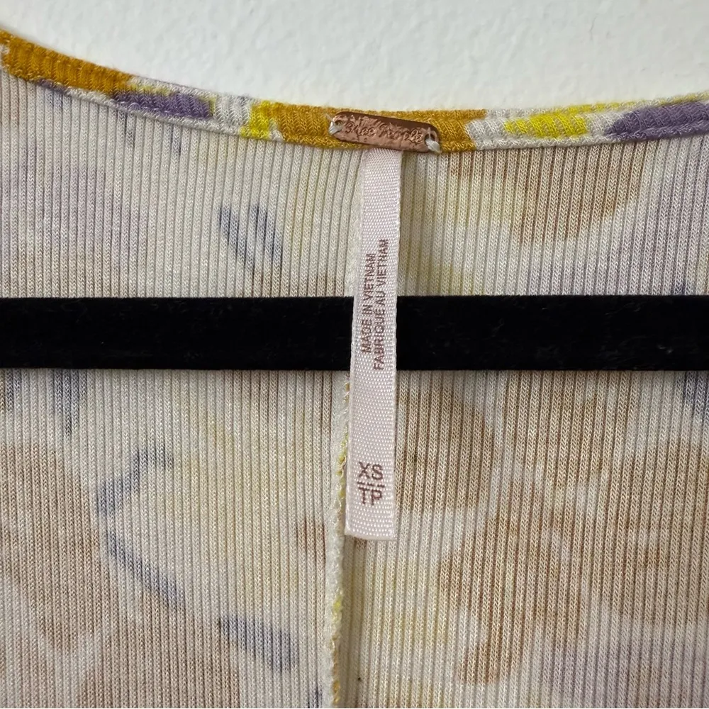 {XS} Free People Anthropologie Key To Your Heart Mini Dress - Image 4