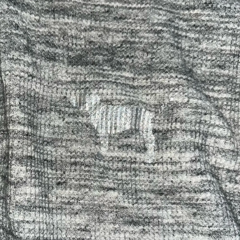 Victoria’s Secret PINK Thermal Sleep Henley Top L - Image 4