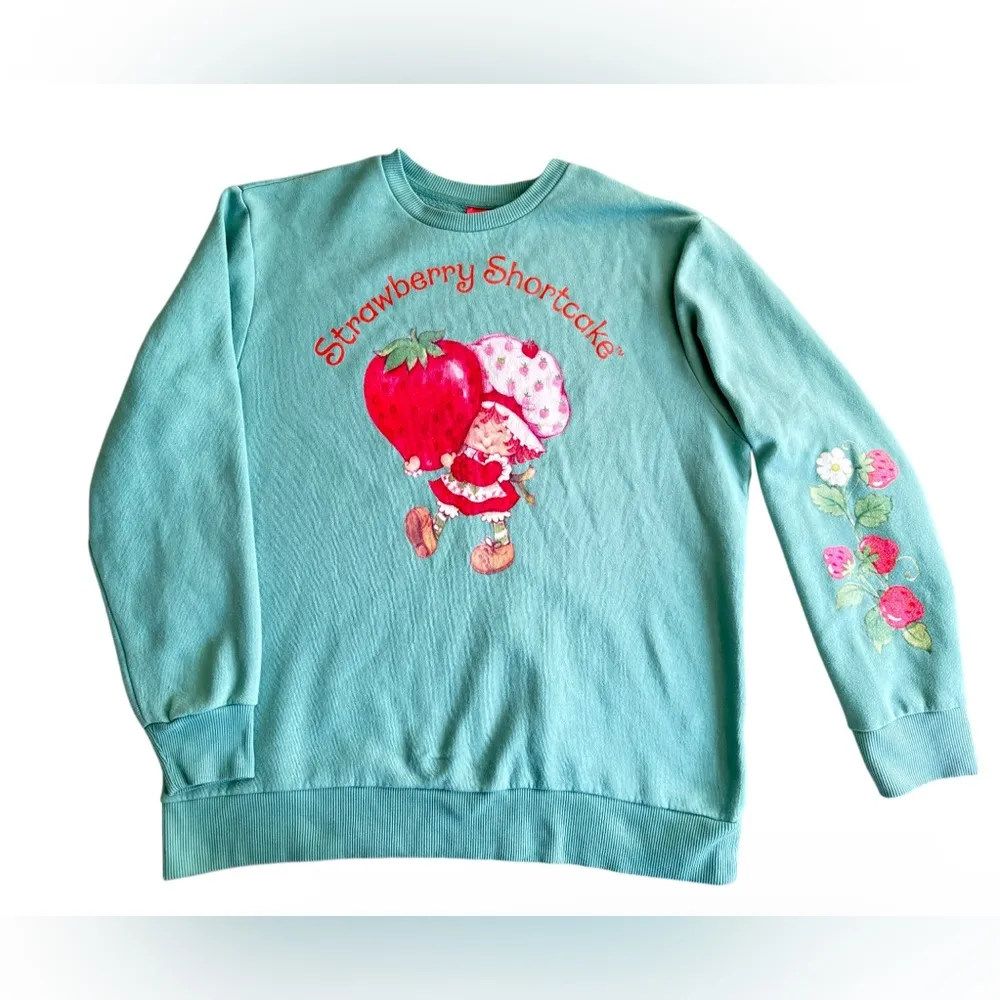 Strawberry Shortcake Green Sweater Size undefined - Image 5