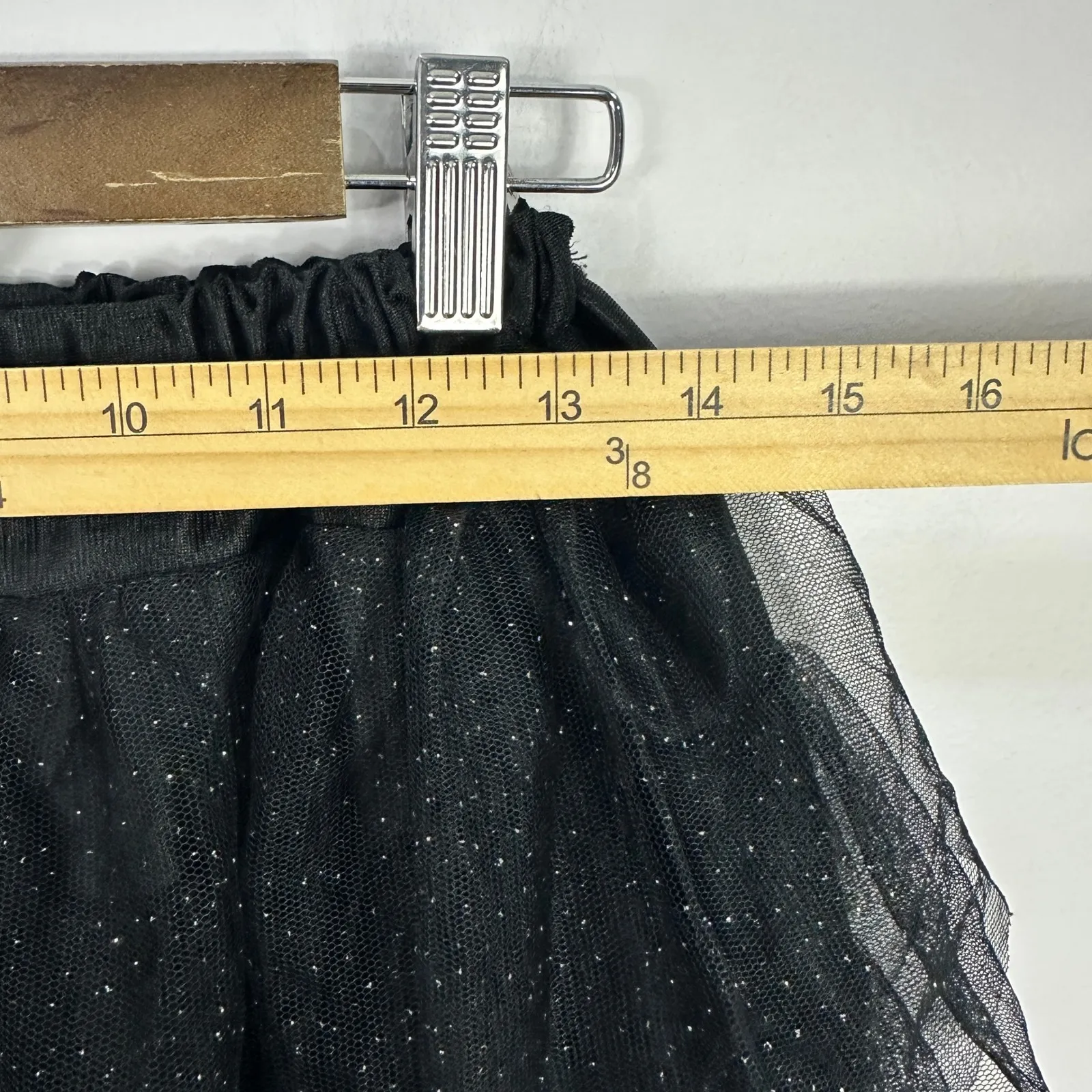 Hot Topic Fairy Grunge Black Tulle Mini Skirt Whimsigoth Mall Goth Alt One Size - Image 4