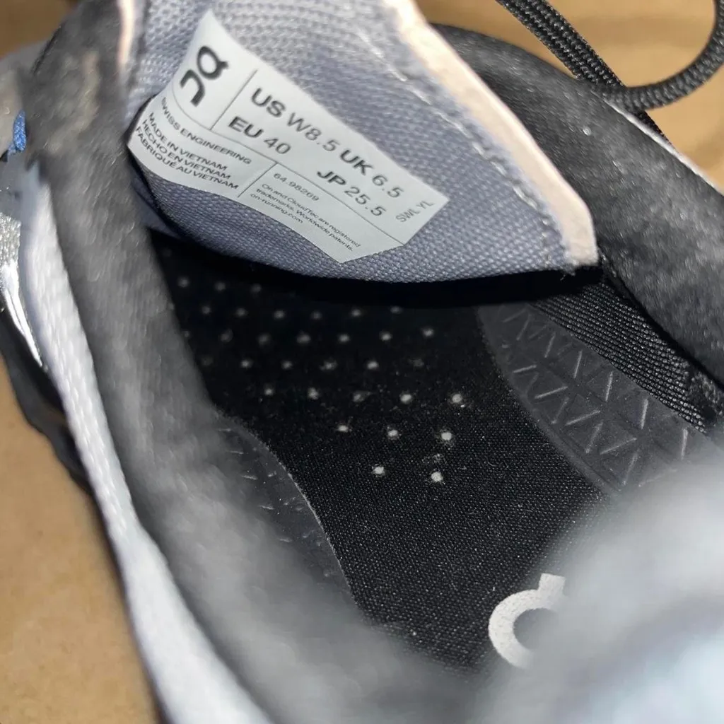 SOLD OUT On Cloud Running Women's Cloudvista Sneakers Alloy Black New Size 8.5 - Image 5