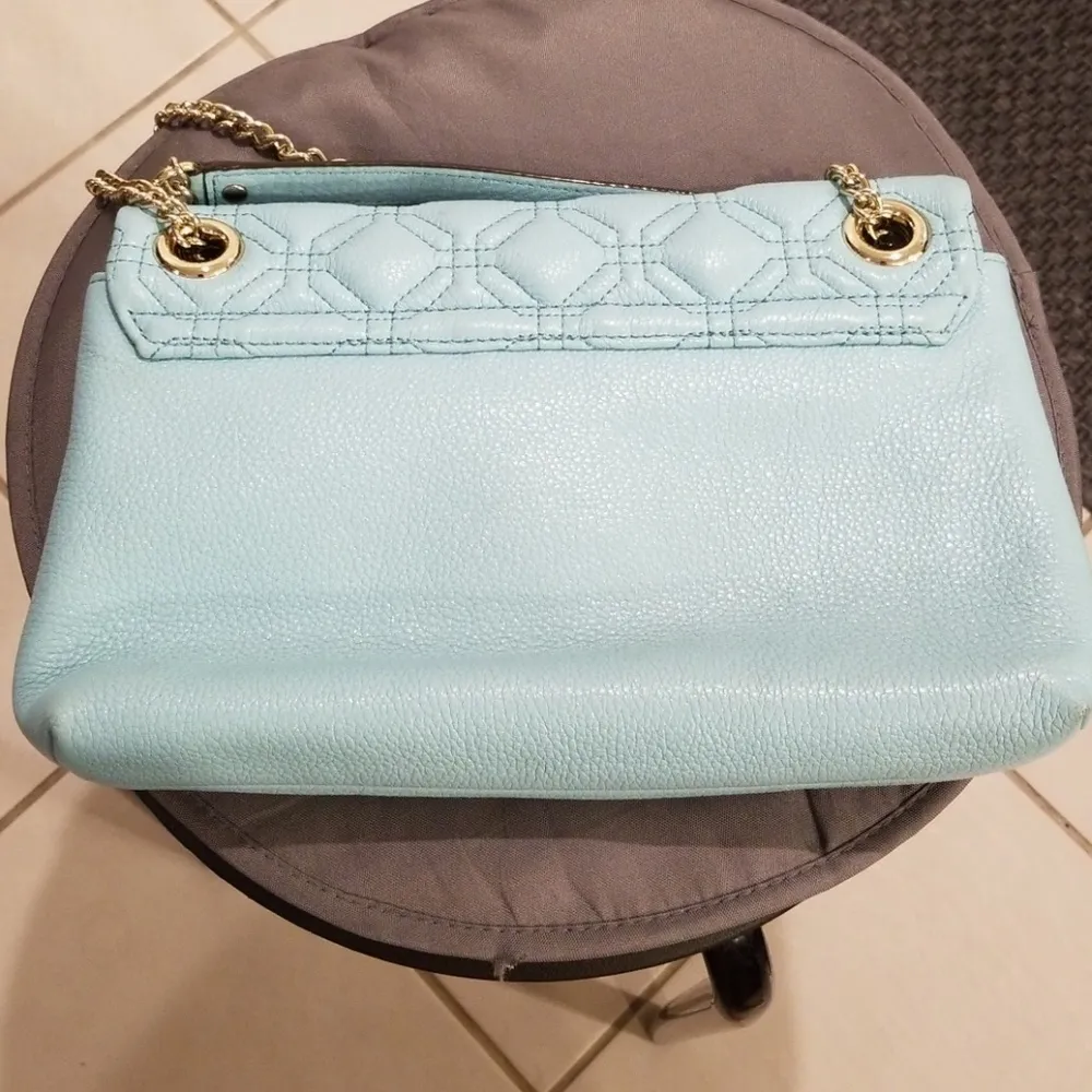 💕KATE SPADE💕 Baby Blue Quilted Leather Handbag - Image 5