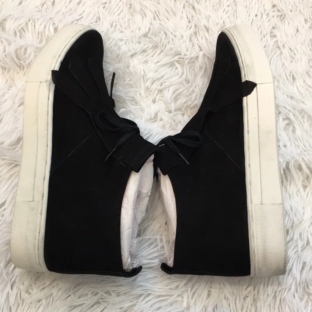 Seychelles Women’s West End Leather Platform Sneakers in black size 8 - Image 6