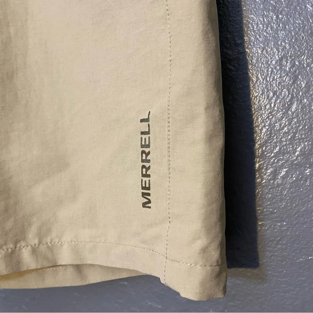 Merrell Shorts Womens Size 8 Tan SelectWick Hiking Performance Gorpcore Camp - Image 4
