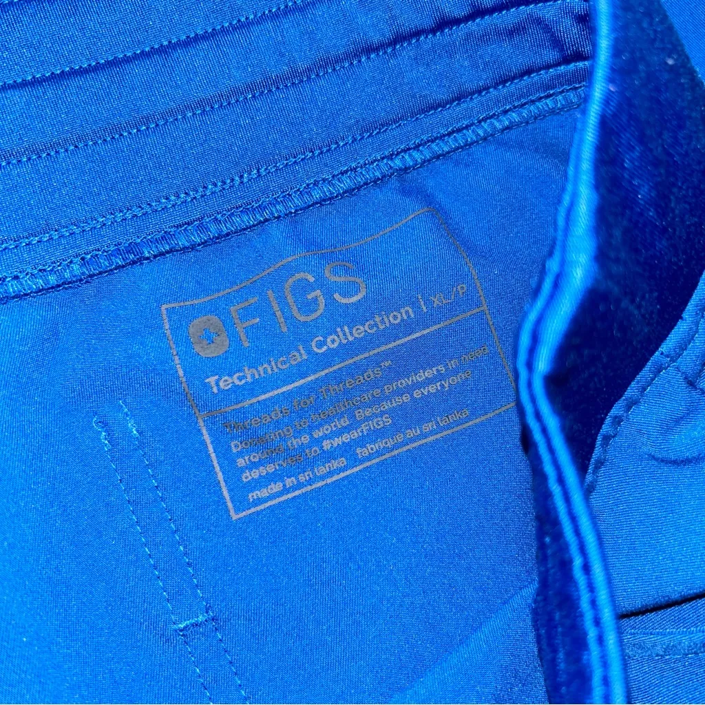 Zamora Jogger Scrub Pants petite royal Blue - Image 5