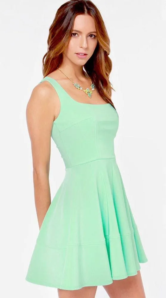 Lulus Mint Green Dress - Image 2