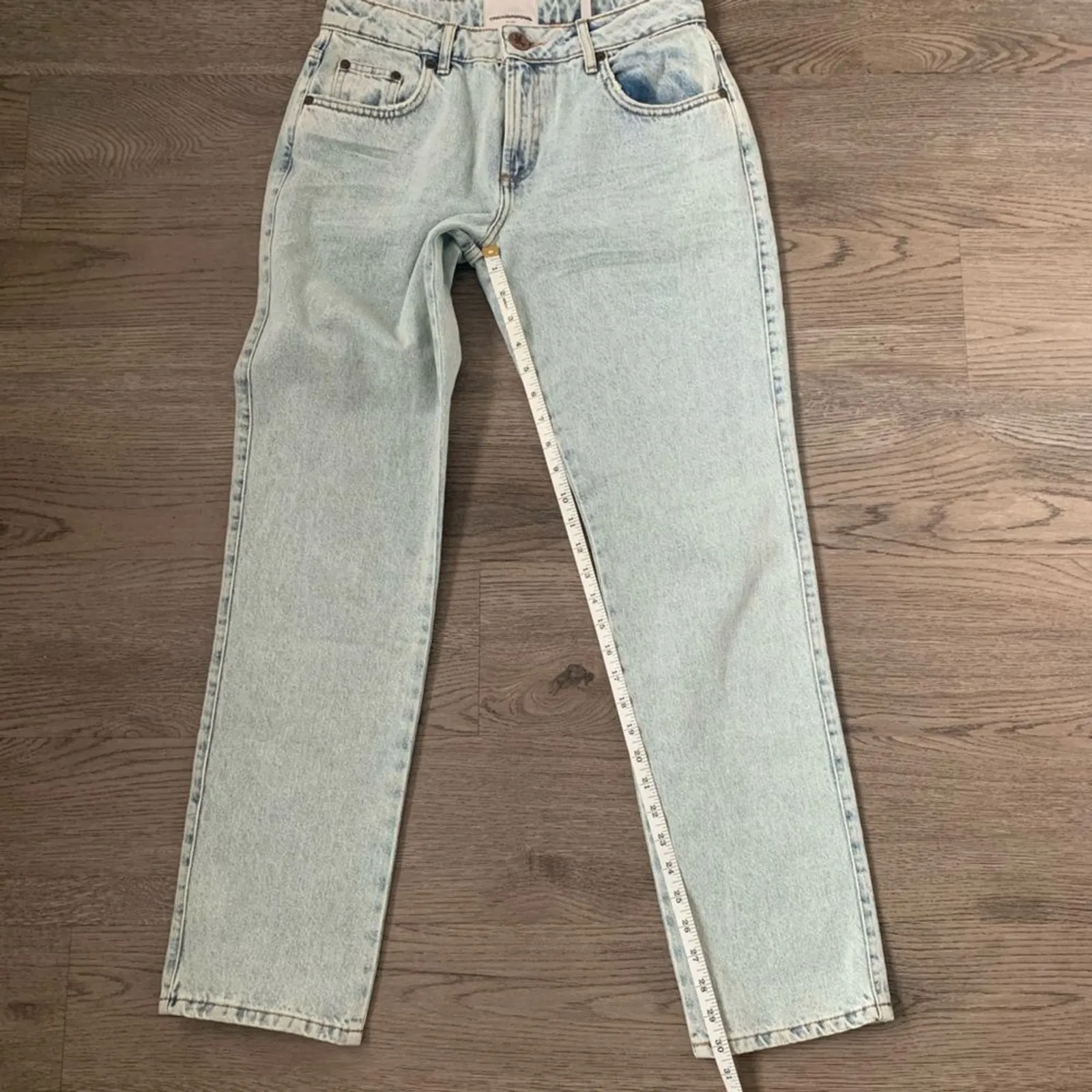 One Teaspoon Kansas Acid Truckers Low Waist Straight Leg Jeans - Size 27 - NWT‎ - Image 8