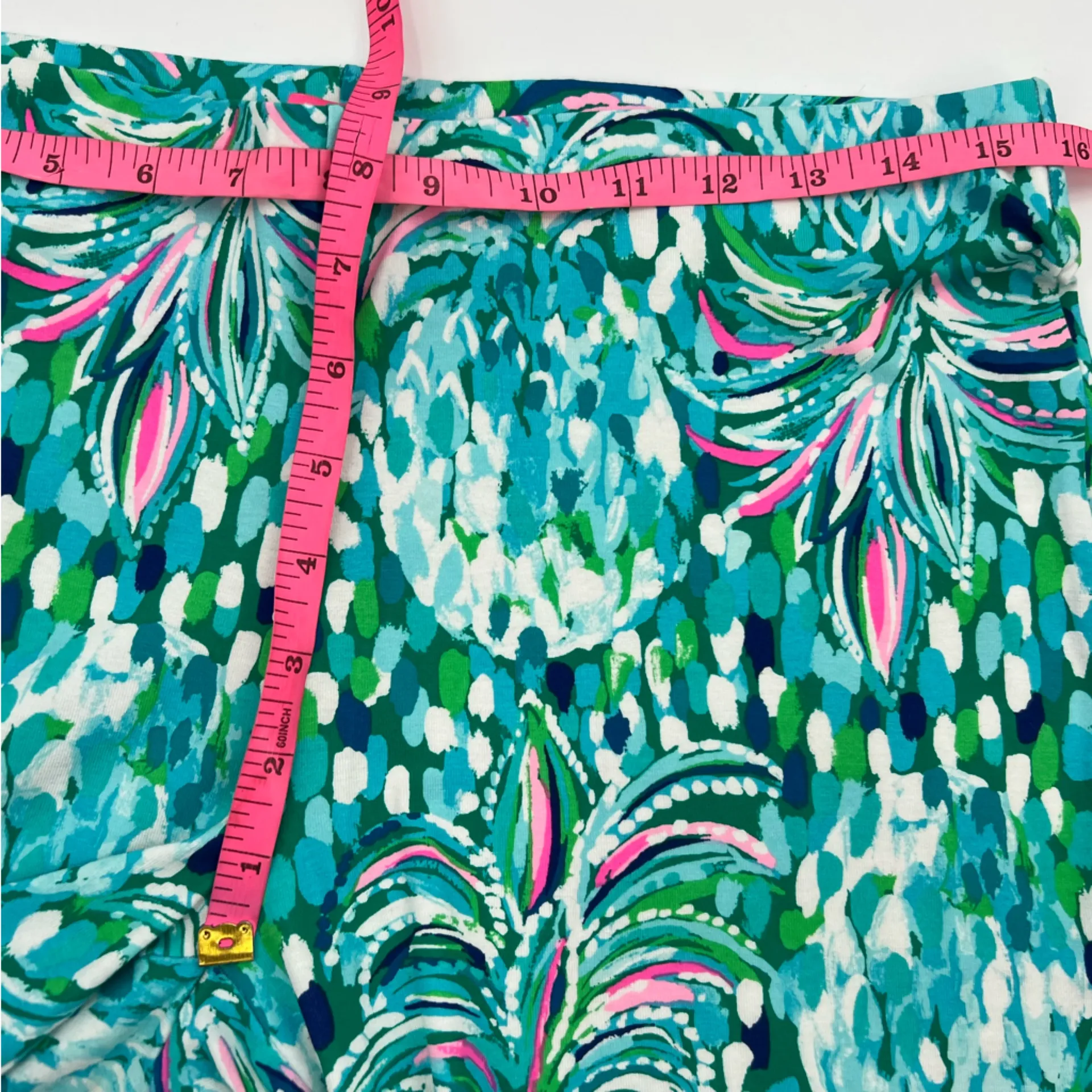 Lilly Pulitzer Georgia May Palazzo Pants Emerald Isle Pineapple of My Eye Print - Image 8