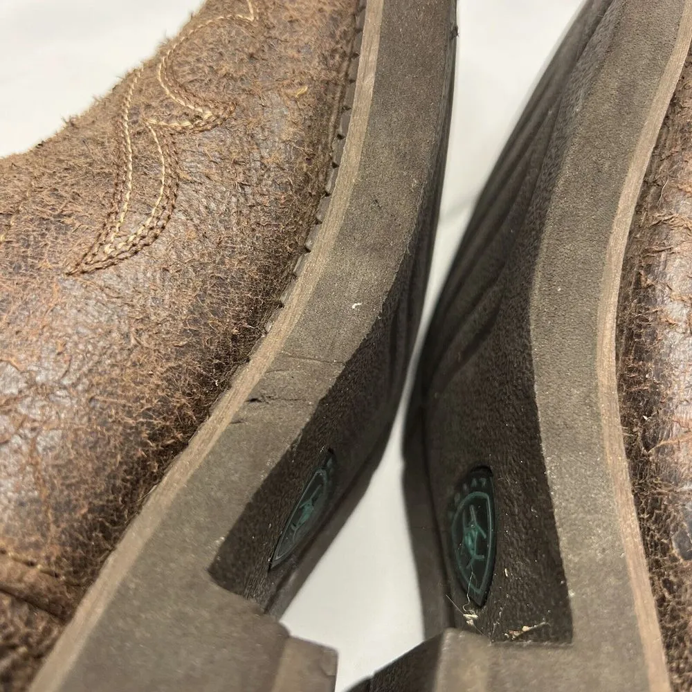 Fatbaby Cowboy Boots Women’s Western 10015363 Turquoise Heritage Leopard - Image 11