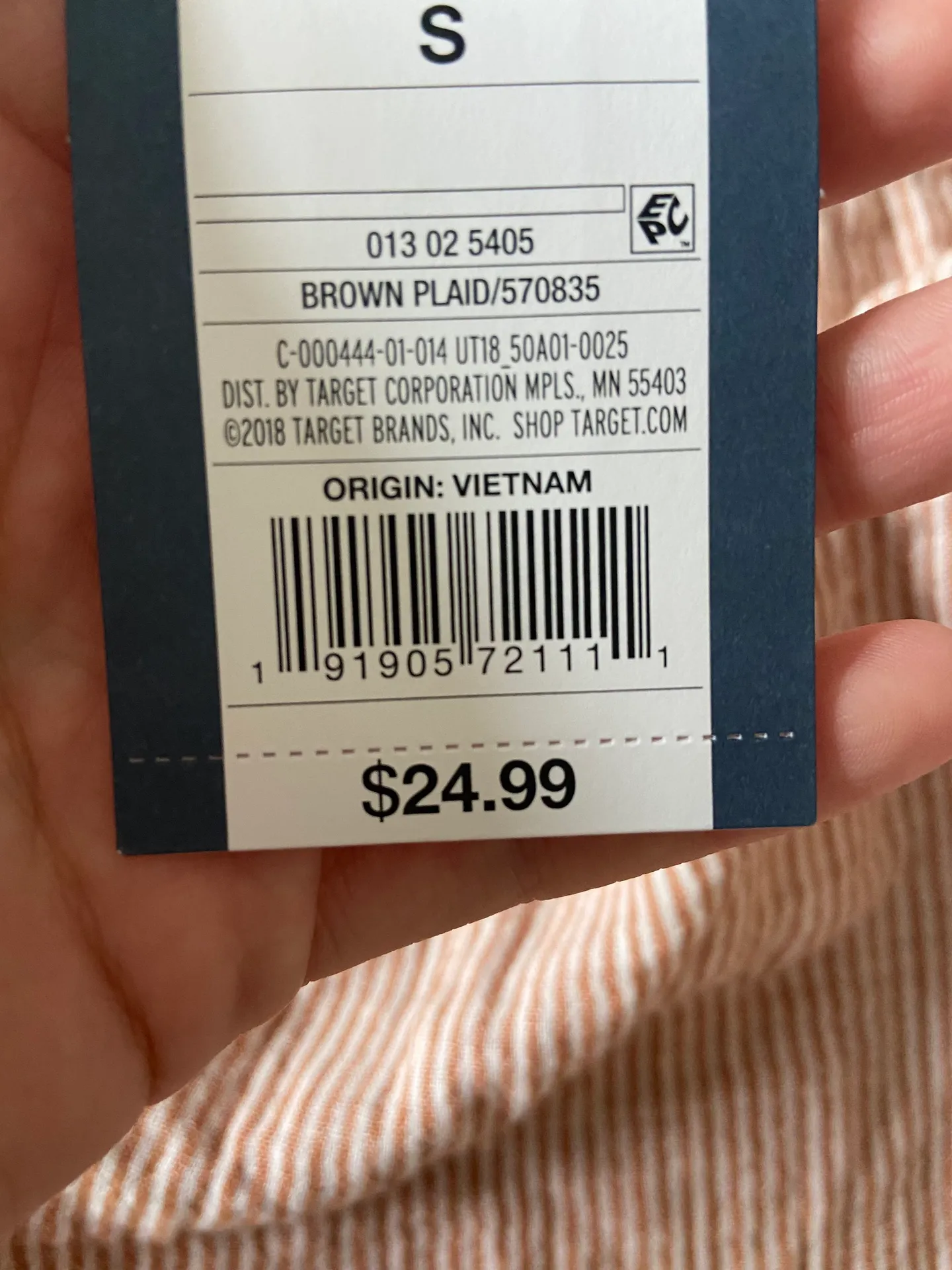 Universal Thread Orange Flannel  - Image 9