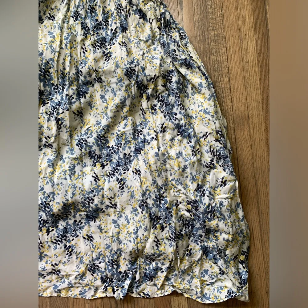 NWT Apiece apart 6 cream water flowers wassily wrap dress - Image 4