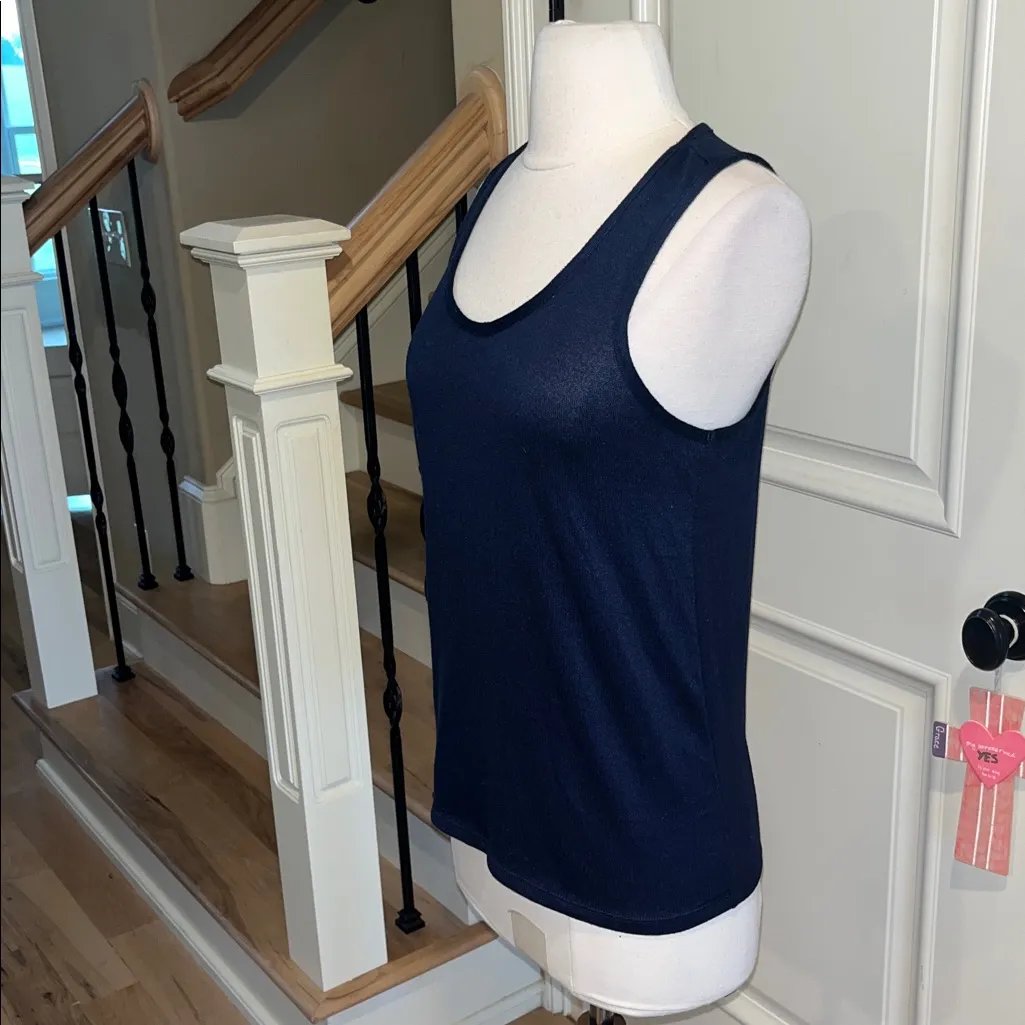 Lucky Brand Navy Blue Comfy Tank - Image 3