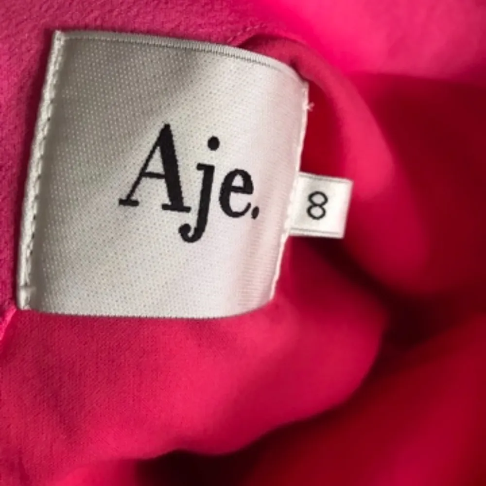 NWOT Aje Pink Ruffled Dress Size 4 - Image 12