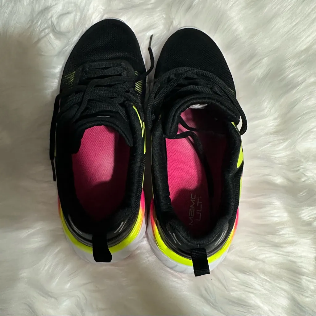 Fila Black and Yellow Energized Womans Sneakers - Image 9