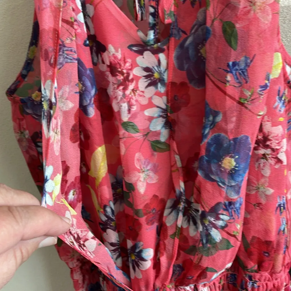 Parker Silk Halter Mini Dress - Image 4