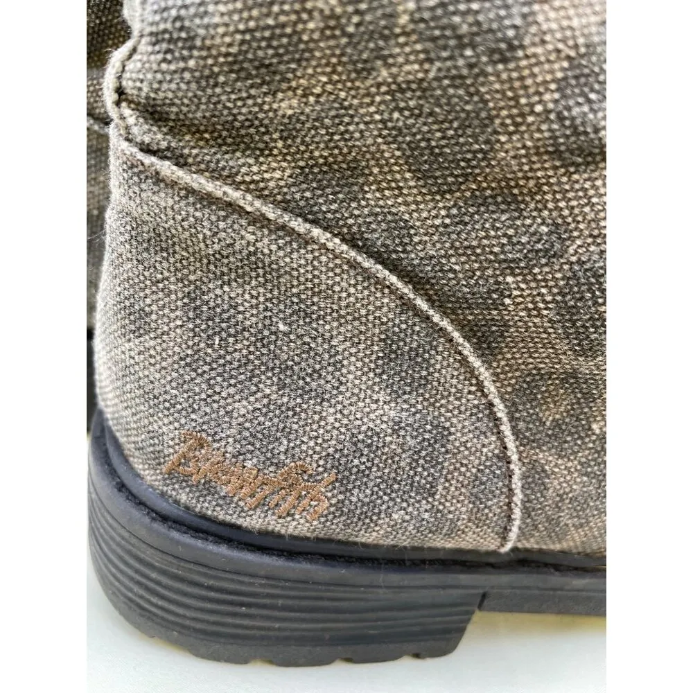 Blowfish Women's Brown Leopard Print Ankle Shoes/ Boots Size 7 SKU 5443 - Image 3