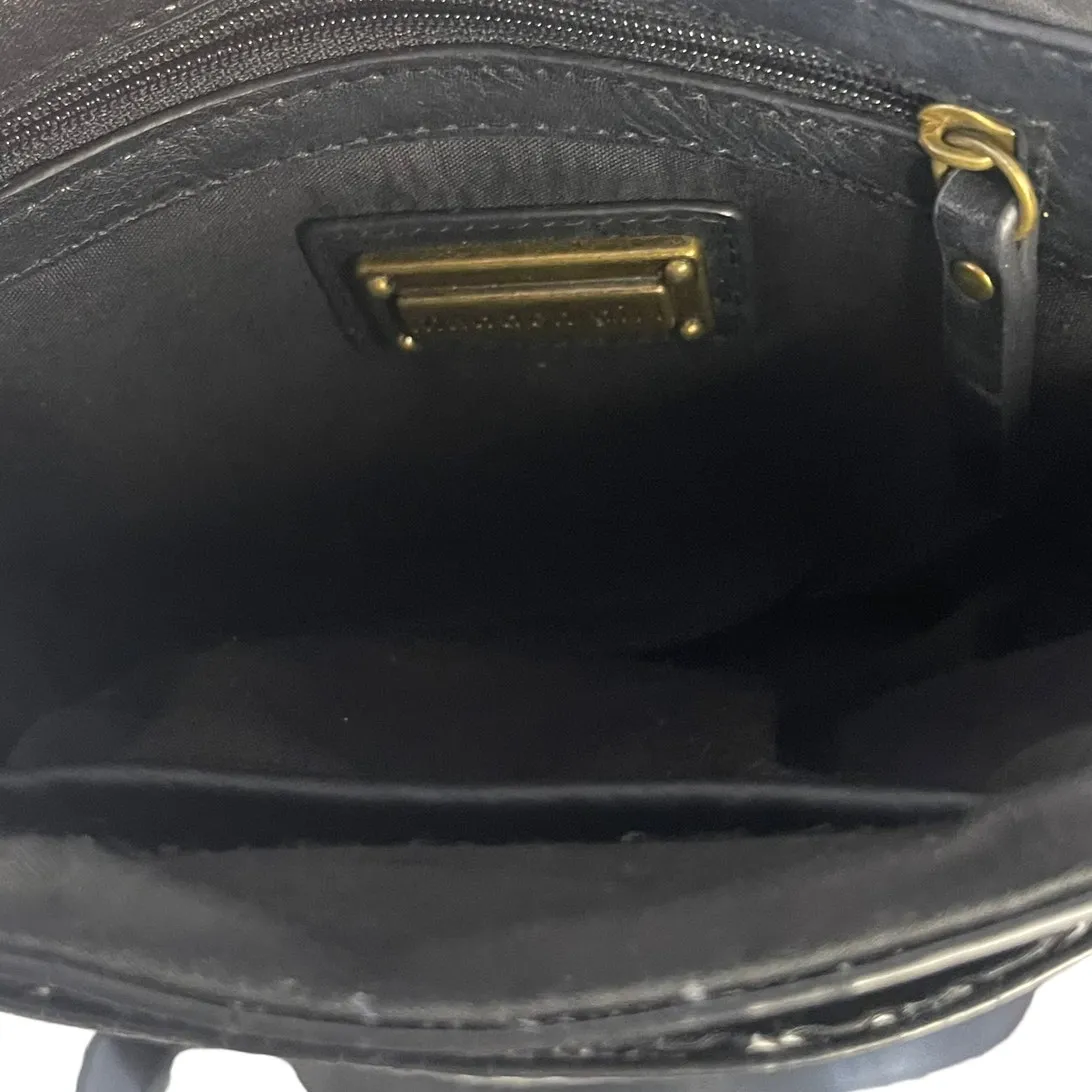 Steve‎ Madden Black Leather Crossbody Purse - Image 5