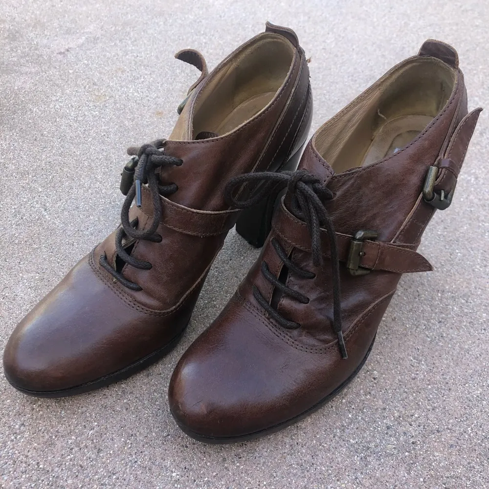 Barney’s New York Leather Boots - Image 2