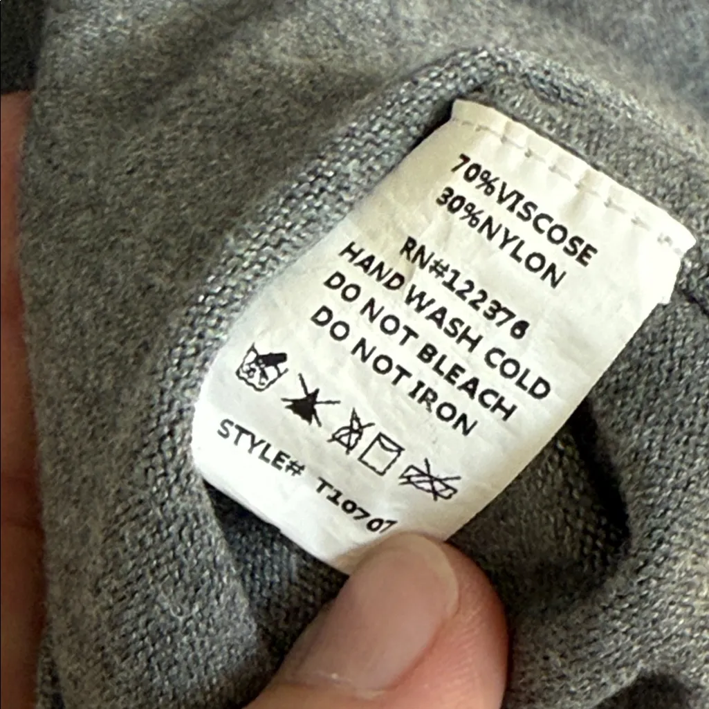 Mustard Seed Charcoal Long Sleeve Dress - Image 8