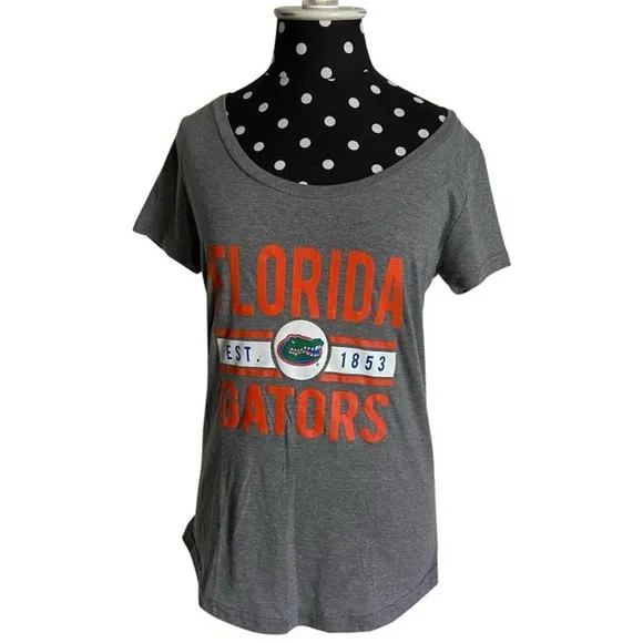 The Victory Womens Shirt Size Small Florida Gators Est 1853 Gray Tee T - Image 3