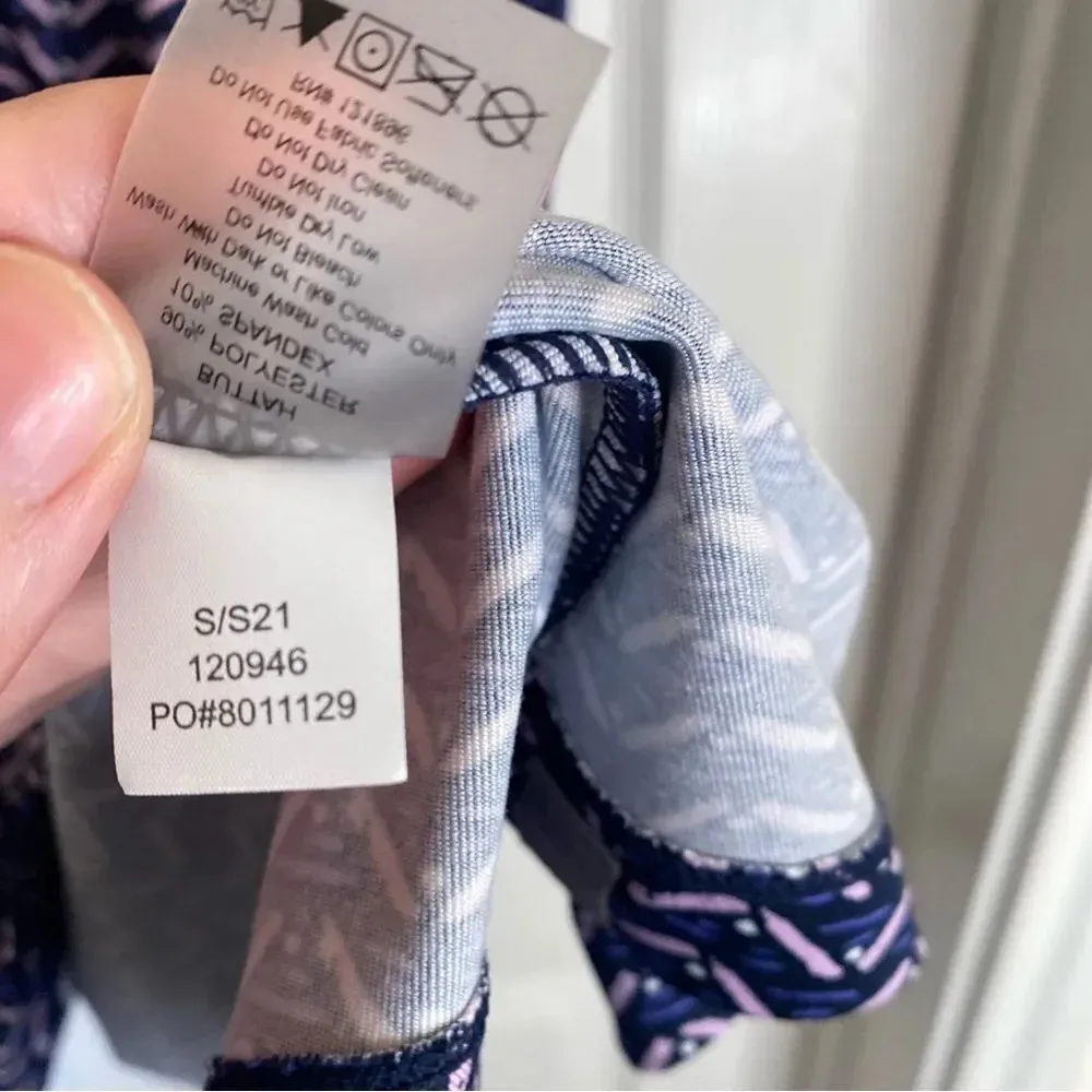 TITLE NINE Wrapper's Delight Dress Pallay Print Size Small Purple Outdoor - Image 8