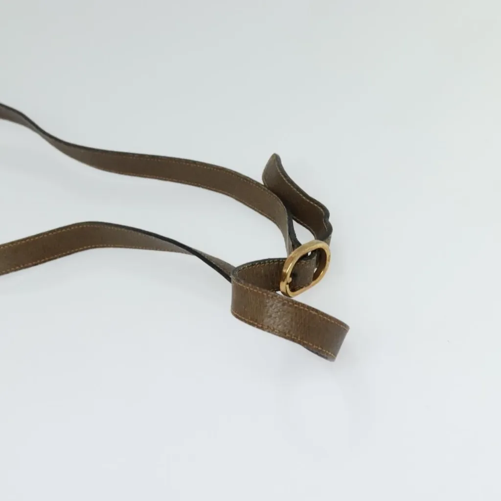 GG Supreme Web Sherry Line Bag PVC Beige Gold 75 02 004 Authentic - Image 7