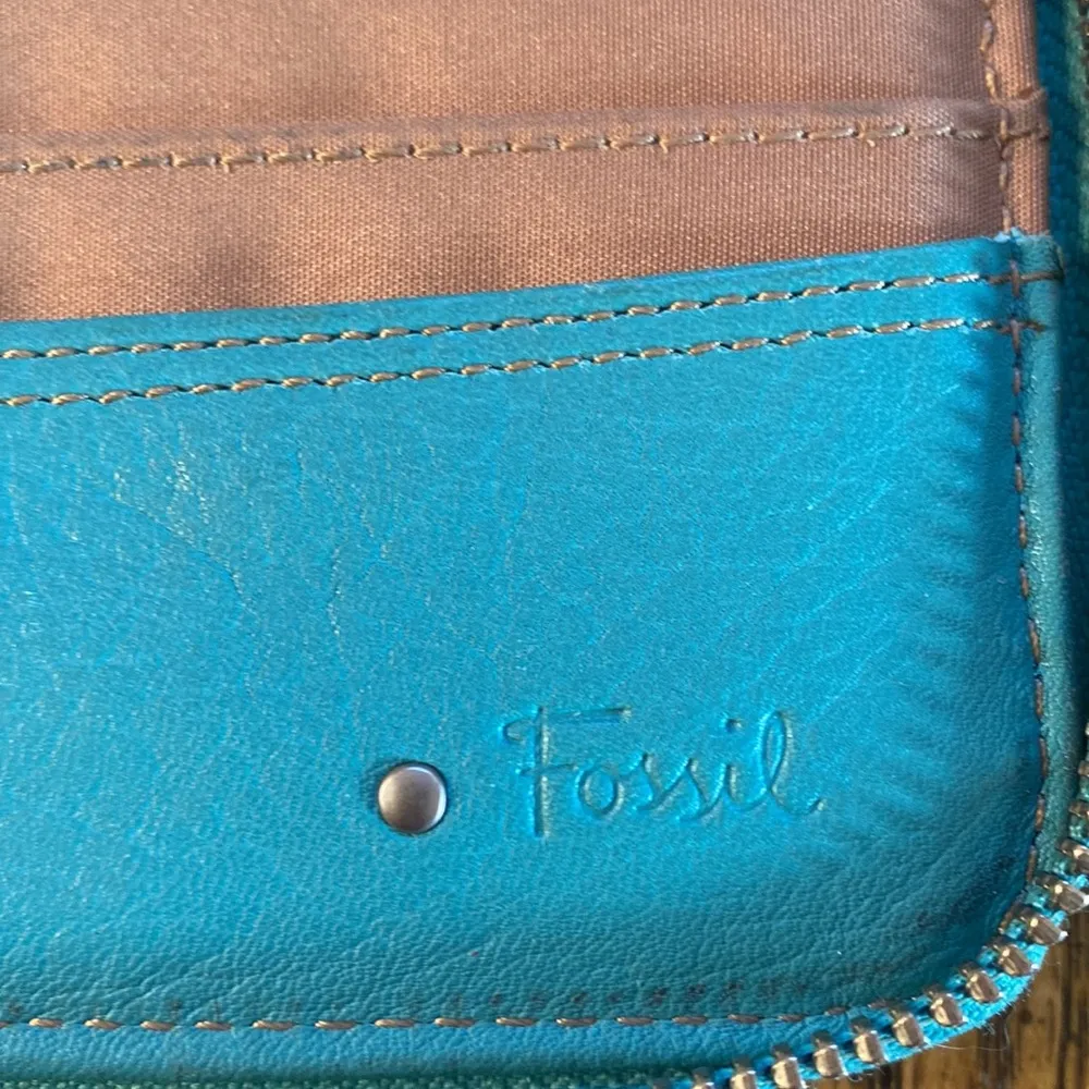 Fossil leather wallet - Image 5