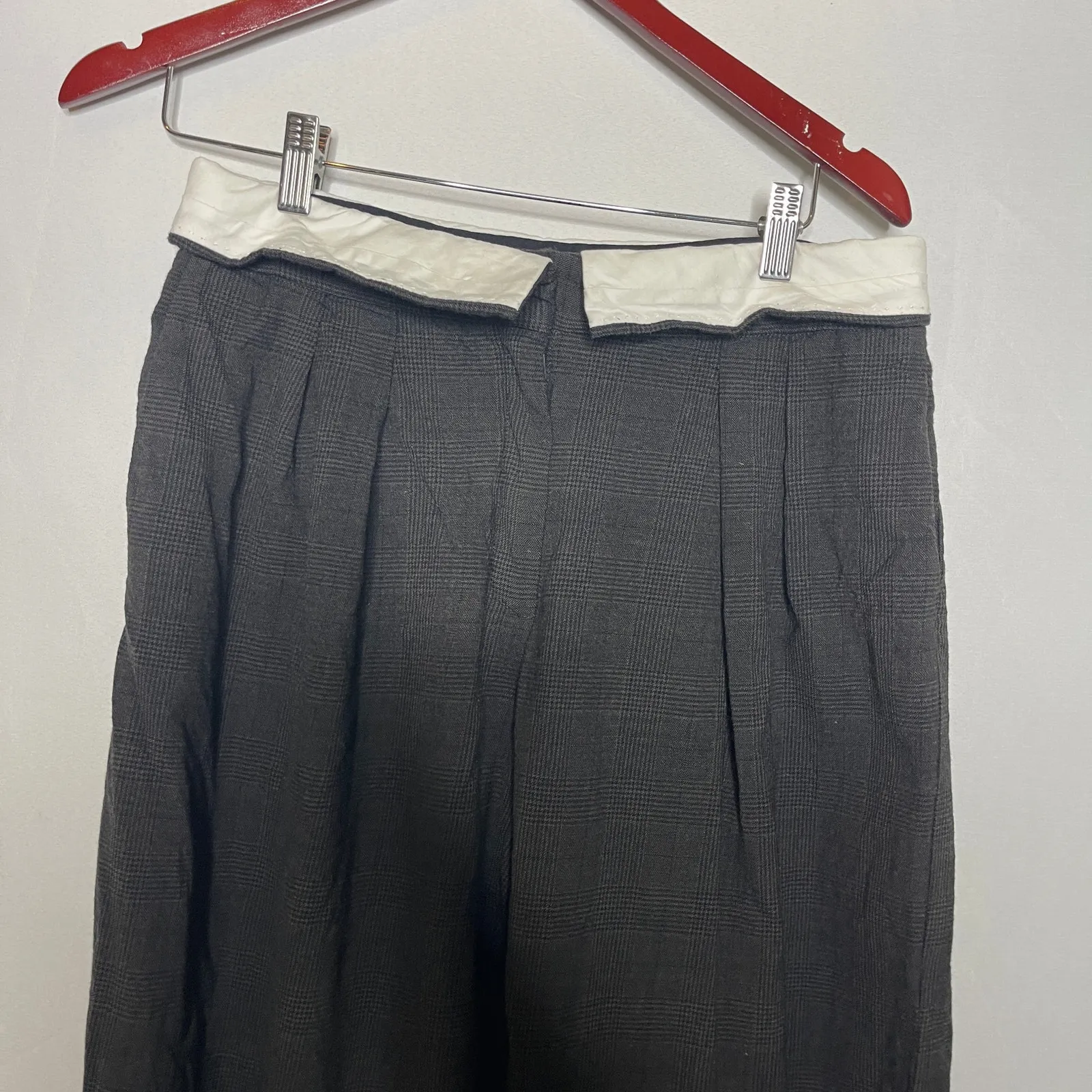 Aritzia Babaton Bureau Wild Leg Pants in chocolate grey sz 8 - Image 2