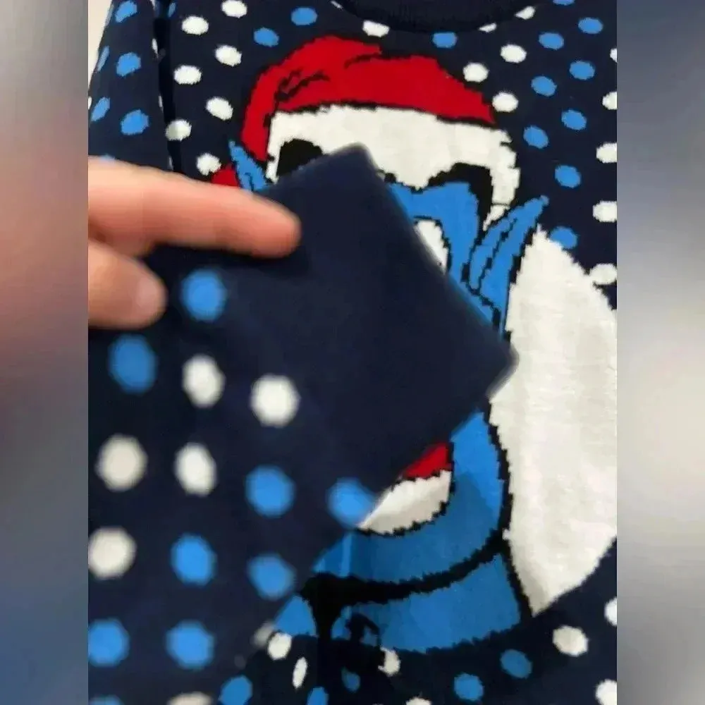 Aladdin Genie Christmas sweater jumper Xmas by Merchoid Size M - Image 4