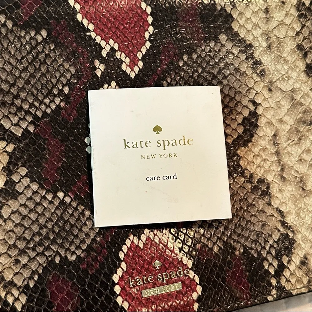 Kate Spade Reece Park Marci Snake Embossed Shoulder Bag - Image 16