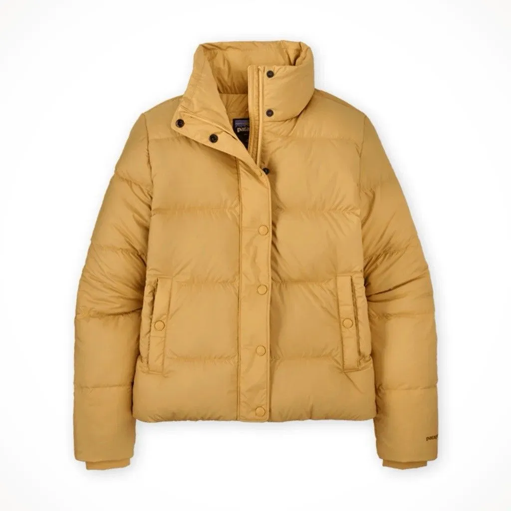Patagonia Women’s Silent Down Jacket Beeswax Tan (Pale Yellow) NWT Size Large - Image 10