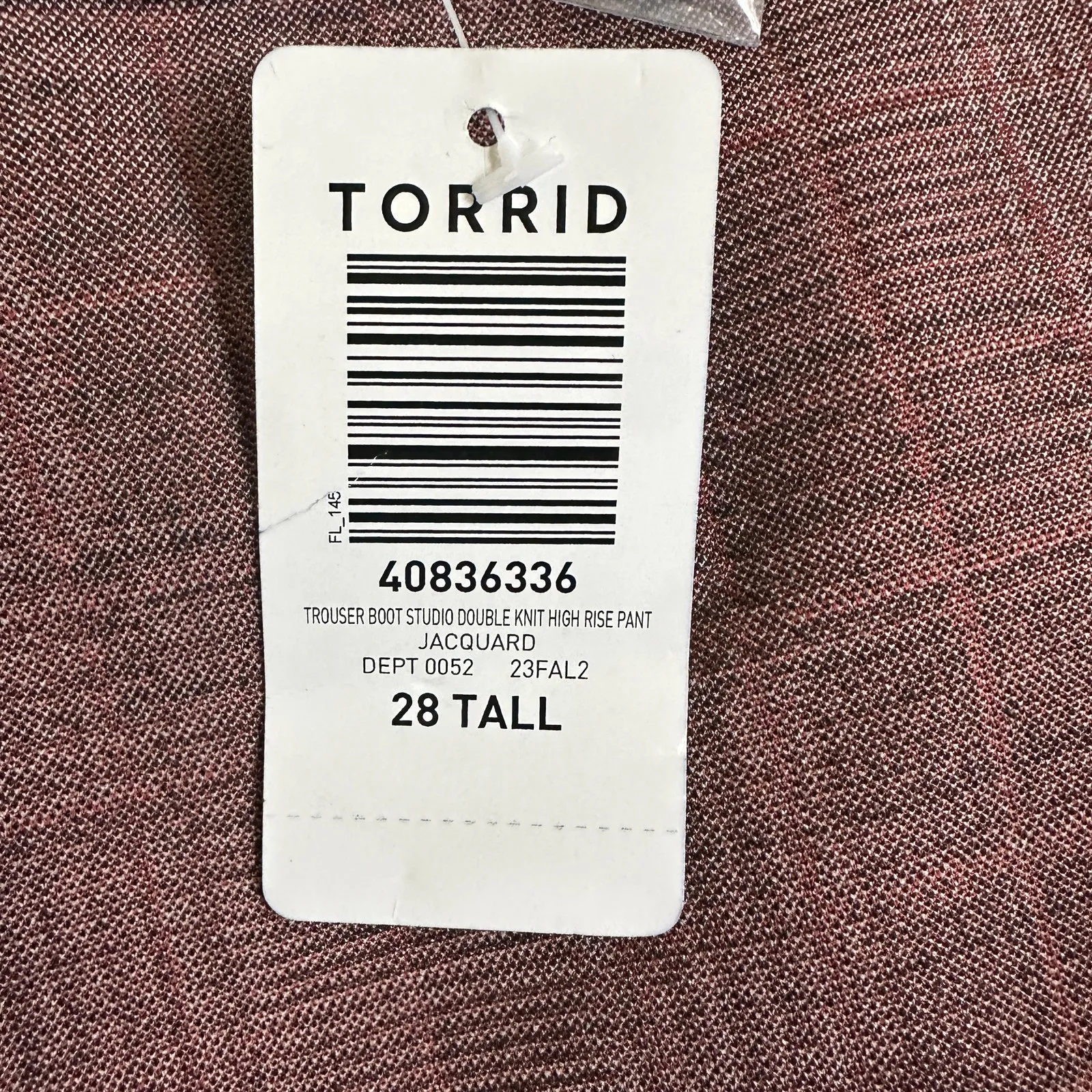 NWT Torrid Bootcut Pants Womens 28T Black White Plaid High Rise Dark Academia - Image 10