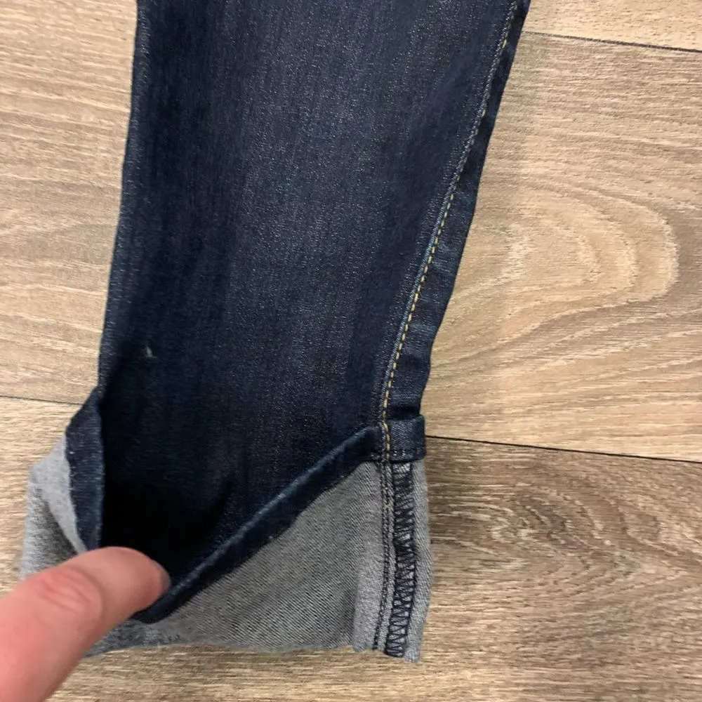 Hudson Women’s Ankle Cropped Denim Jeans Size 26 Light whiskering - Image 6