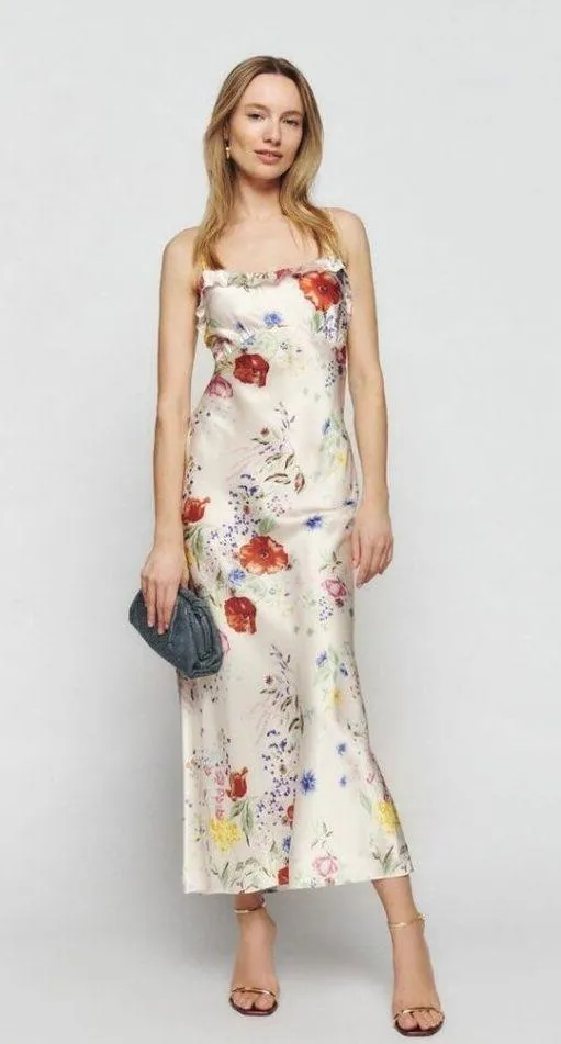 💕REFORMATION💕 Aribella Dress ~ Etude Floral Print Medium M NWT - Image 6