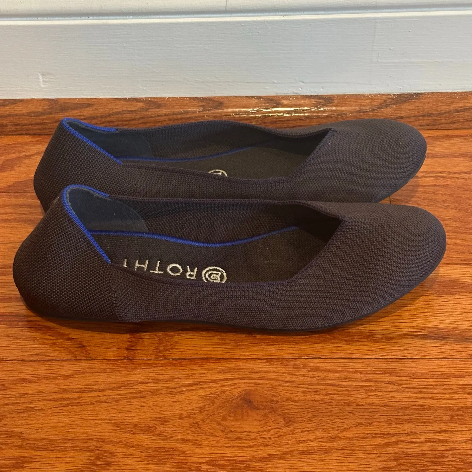 Rothy's Navy Blue Flats sz 10 - Image 2
