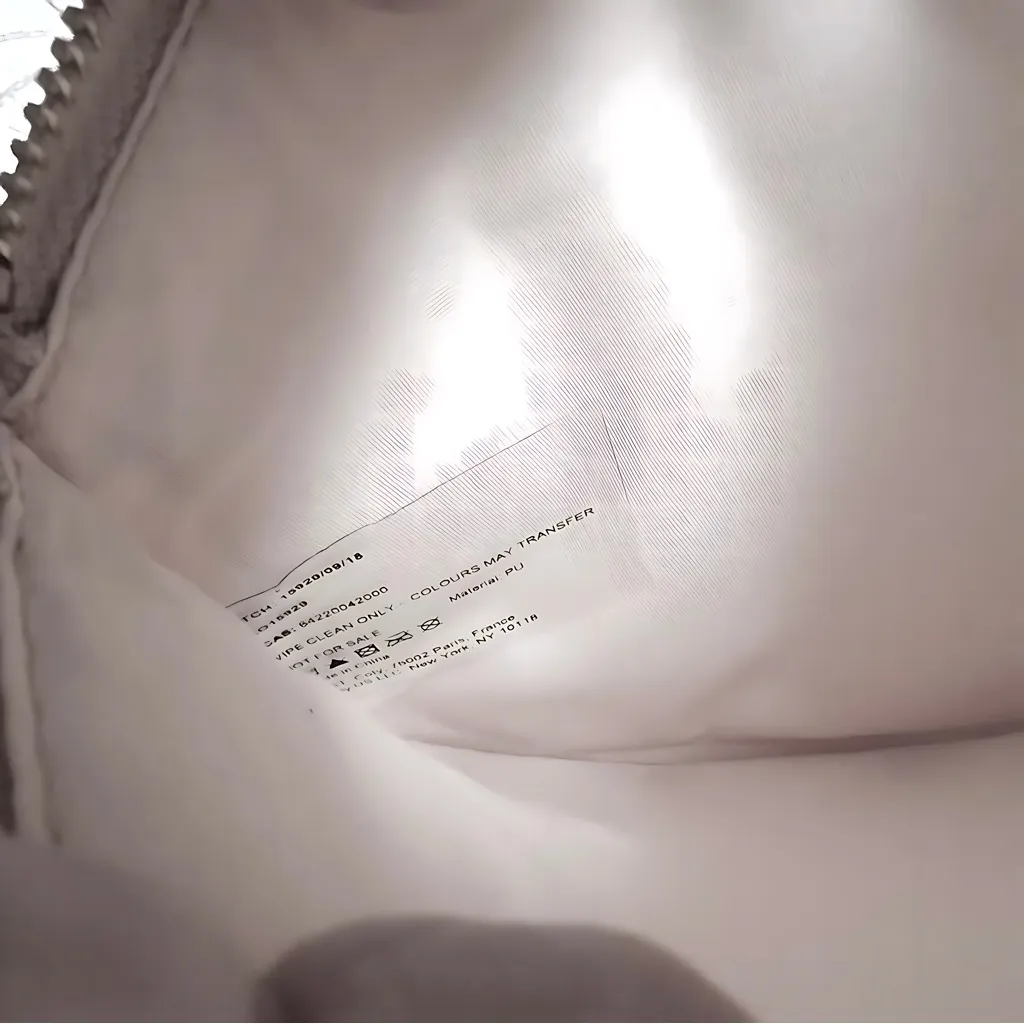 Chloé Zippered Pouch/Wristlet/Clutch Bag Nude Beige New In Box GWP VIP - Image 6