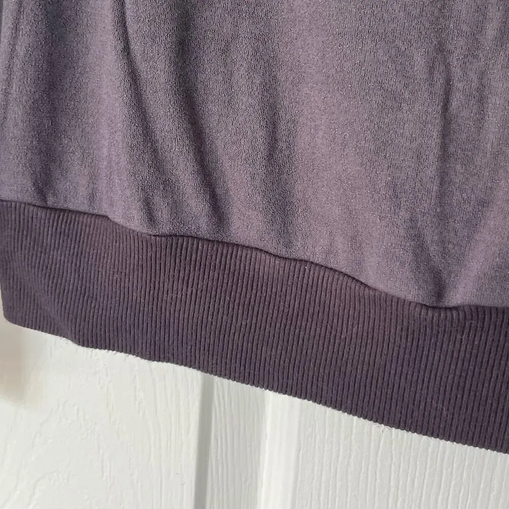 Hard Tail Lightweight Ruffle Trim Sweatshirt - Image 4