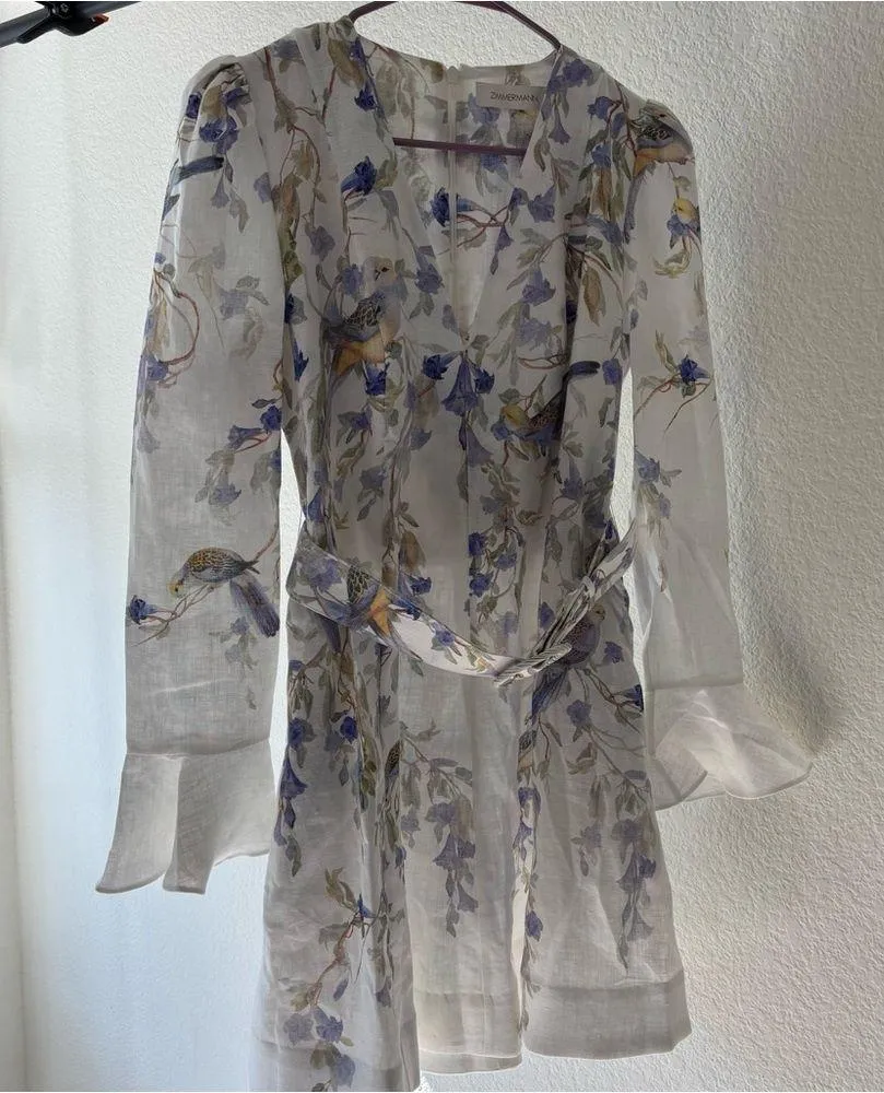 NWOT  zimmermann natura linen belted dress - Image 7