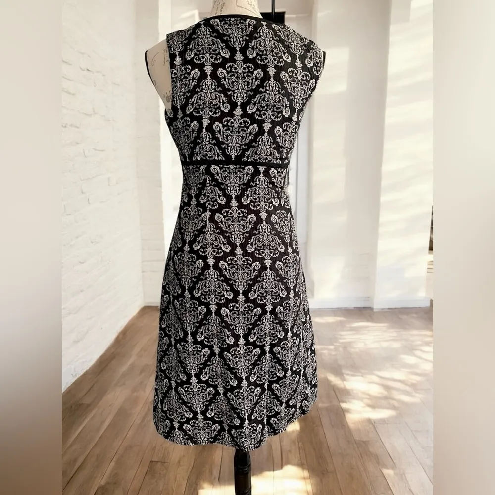 Ann Taylor Loft Damask Dress Size 0 NWT - Image 3