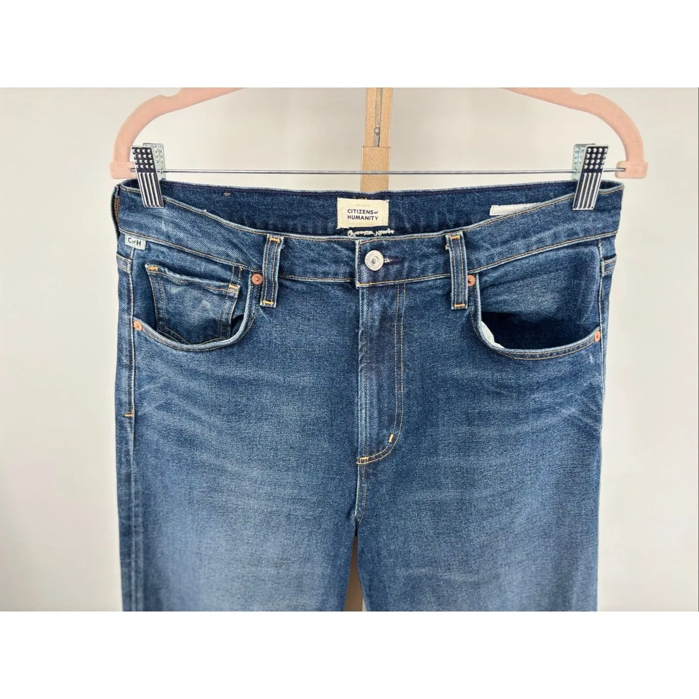 Citizens of Humanity Paloma Baggy Jeans Medium Wash Womens Size 29 - Image 11