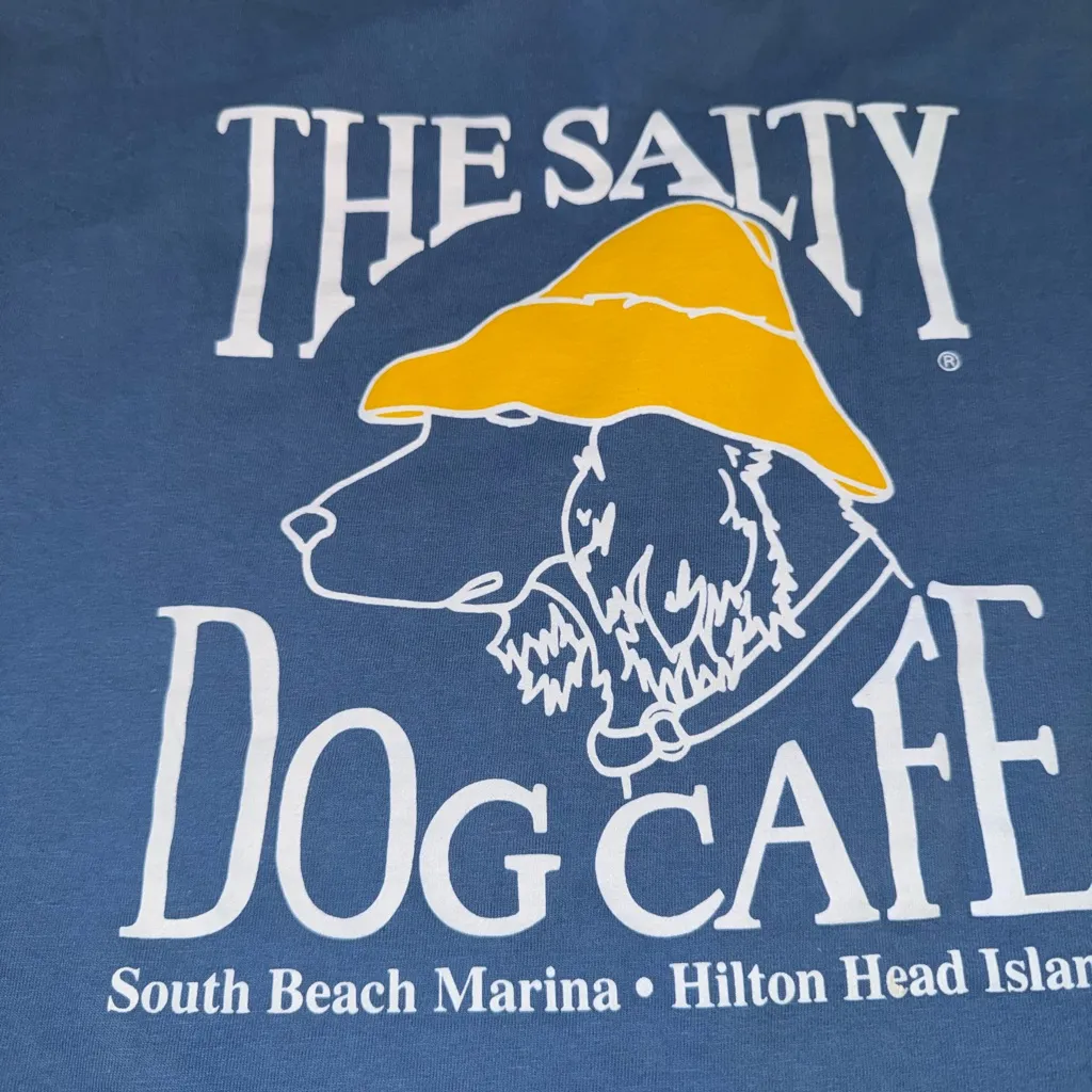 Salty dog cafe tee Blue Size L - Image 4